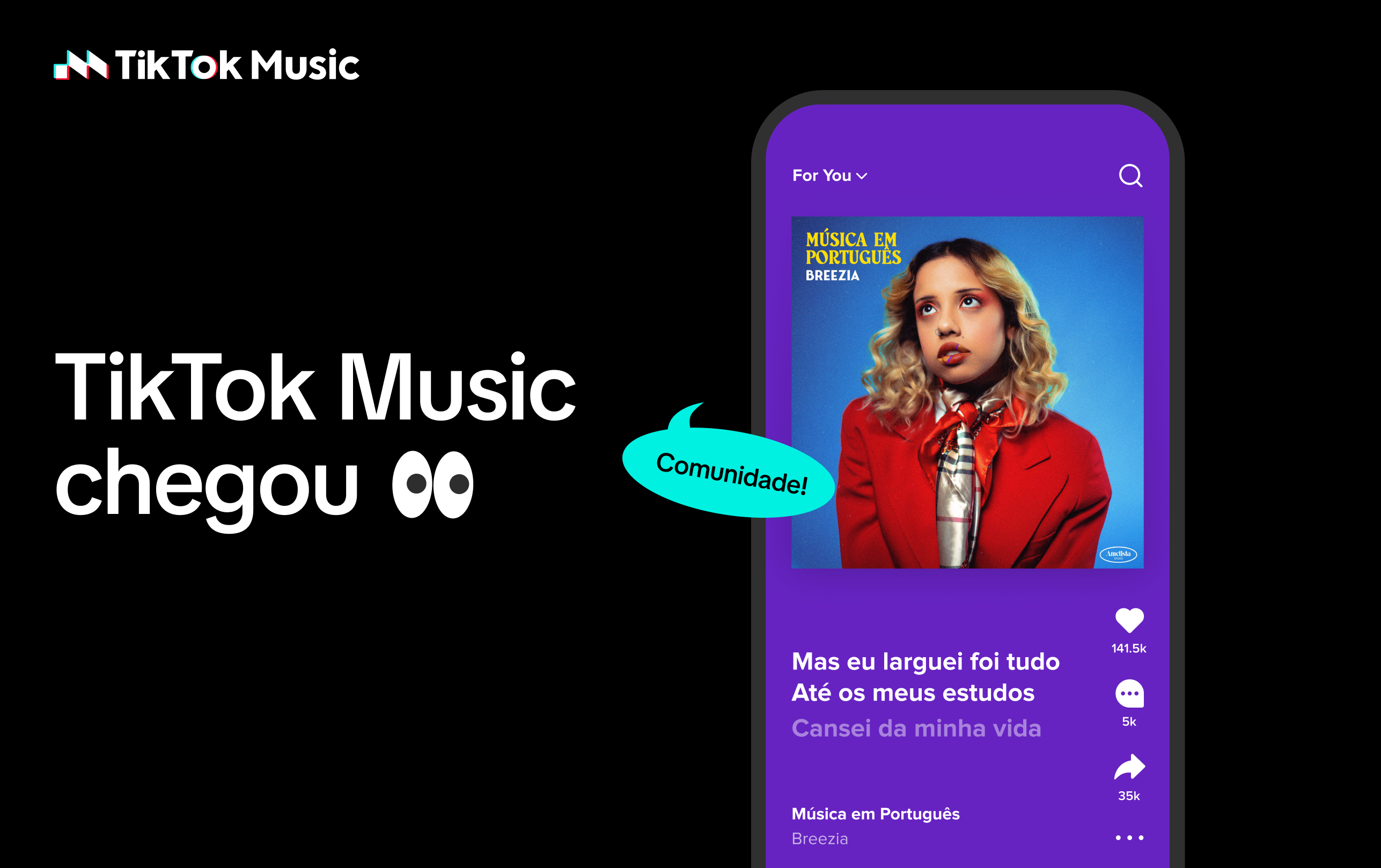 TikTok Desafia Gigantes do Streaming com Novo Serviço de Música: TikTok Music Chega ao Brasil